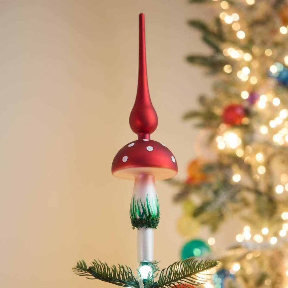 SPECIAL PRICING🔥Glass Mushroom Tree‎ Topper
